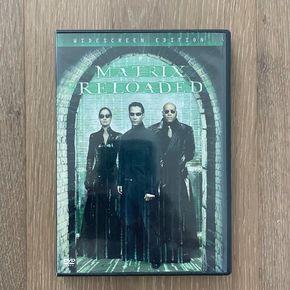 Matrix Reloaded DVD Movie 2003 Warner Bros Keanu Reeves 2 Disc Manual Included - Picture 2 of 12